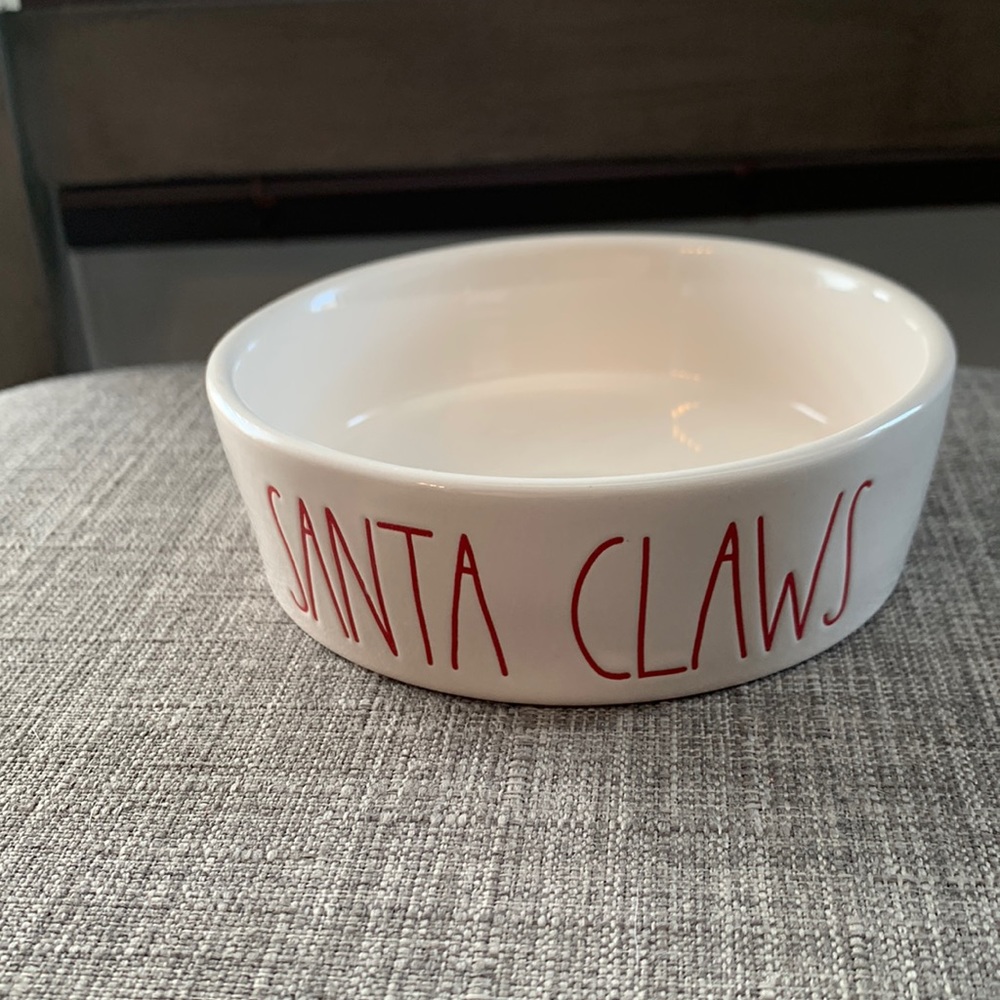 Rae Dunn Santa Claws Bowl